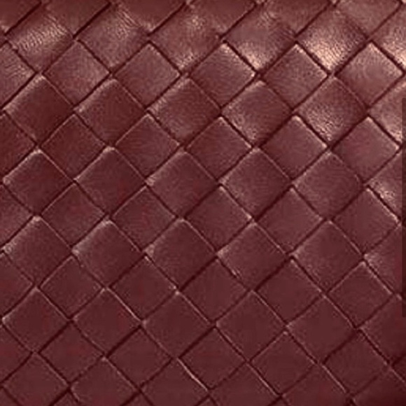 SERA Intrecciato Three Part Woven Mini
Leather Clutch, espresso brown - Picture 2 of 7